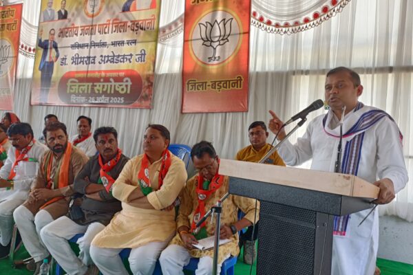 कांग्रेस ने सत्ता के समय एक ही परिवार को दिया भारत रत्न, बाबा साहब का हमेशा किया तिरस्कार-निशांत खरे